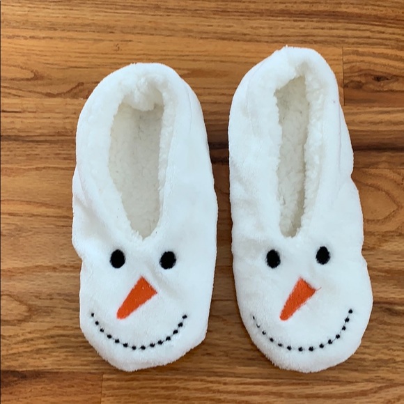 snowman slippers
